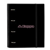 Ring binder Kappa Silver pink Black Pink 27 x 32 x 3.5 cm