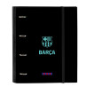 Ring binder F.C. Barcelona Black 27 x 32 x 3.5 cm