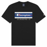 Men’s Short Sleeve T-Shirt Champion New York Black