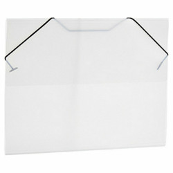 Folder Black Transparent A4 (26 x 1 x 35,5 cm) (12 Units)