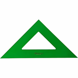 Set square Faber-Castell Green 16 cm (5 Units)