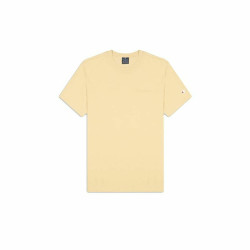 Men’s Short Sleeve T-Shirt Champion Crewneck Beige