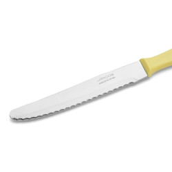 Table knife Arcos Yellow Stainless steel polypropylene (12 Units)