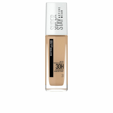 Crème Make-up Base Maybelline Superstay Activewear 30h Foundation Nº Warm Nude  (30 ml)