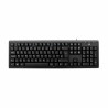 Keyboard V7 KU200UK QWERTY English Black