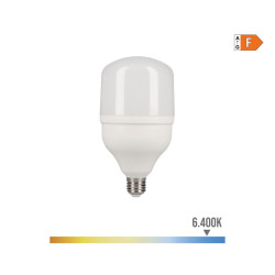 LED lamp EDM F 30 W E27 2400 Lm Ø 10 x 20 cm (6400 K)