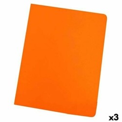 Set of Subfolders Elba Orange A4 50 Pieces (3 Units)