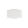 Serving Platter Quid Gastro Squared Ceramic White (25,2 x 16 x 2 cm) (6 Units)