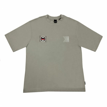 Men’s Short Sleeve T-Shirt Only & Sons Ovz Element Grey