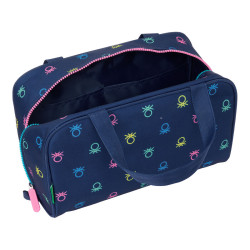 School Toilet Bag Benetton Cool Navy Blue 31 x 14 x 19 cm