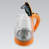 Kettle Feel Maestro MR-064 Orange Transparent Glass 2000 W 1,7 L