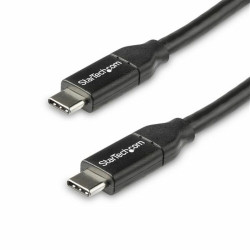 USB-C Cable Startech USB2C5C50CM White Black 50 cm