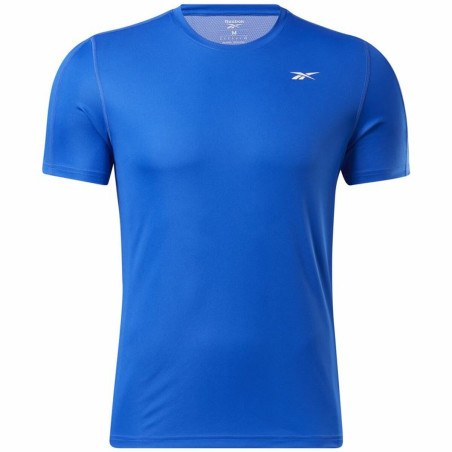 Men’s Short Sleeve T-Shirt Reebok Workout Ready Tech Blue