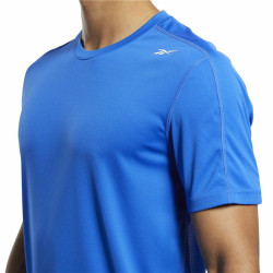 Men’s Short Sleeve T-Shirt Reebok Workout Ready Tech Blue