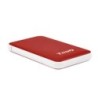 External Box TooQ TQE-2528R 2,5" SATA USB 3.1 Red