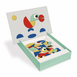 Magnetic Game Apli Shapes Multicolour