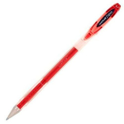 Liquid ink pen Uni-Ball Rollerball Signo Basicos UM-120 Red 0,5 mm (12 Pieces)