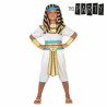 Costume for Children Th3 Party Egyptian King White (6 Pieces)