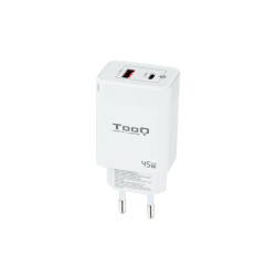 Wall Charger TooQ TQWC-GANQCPD45WT