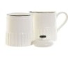 Milk jug and sugar bowl Home ESPRIT