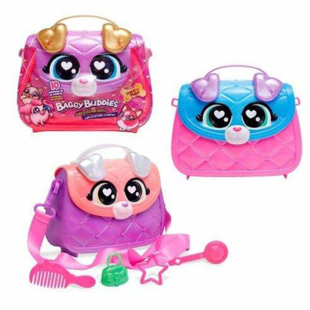 Fluffy toy Bizak Baggy Buddies 19 x 16,4 x 8,9 cm Surprise box