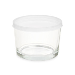 Lunch box Transparent Glass polypropylene 200 ml (24 Units)