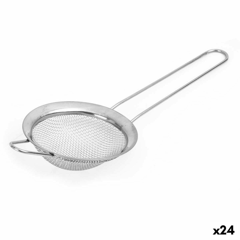 Strainer Stainless steel 8 x 21 x 3 cm (24 Units)