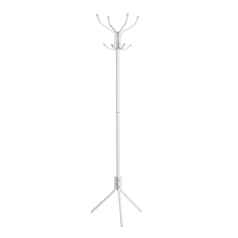 Hat stand 45 x 45 x 172 cm Metal White