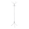 Hat stand 45 x 45 x 172 cm Metal White