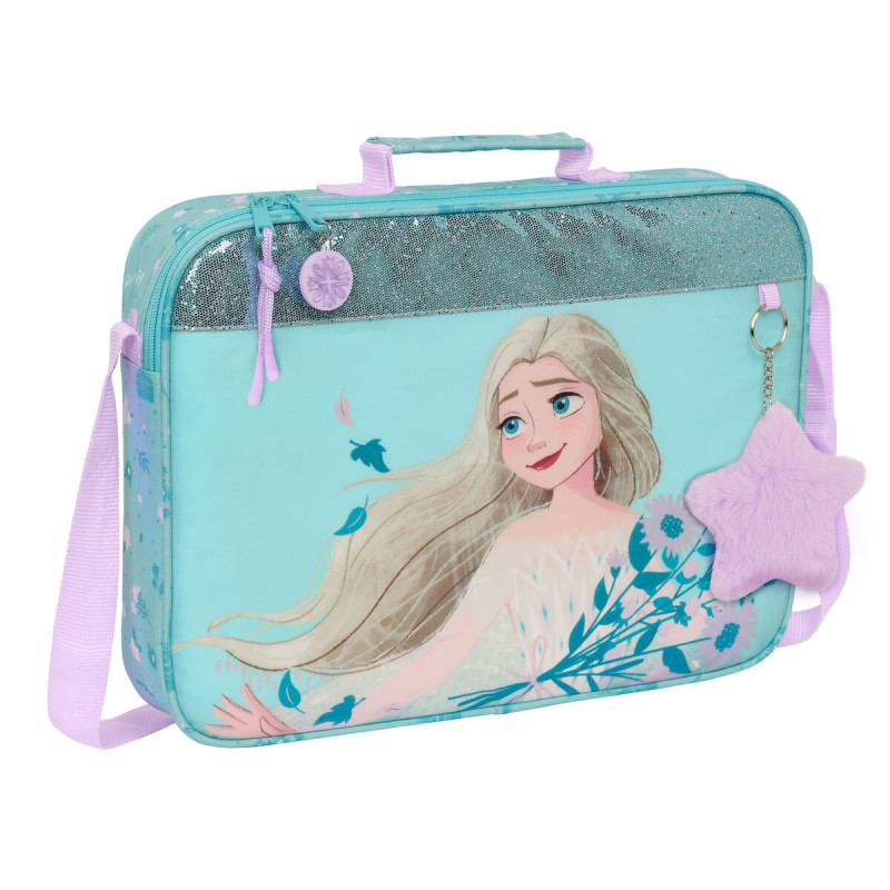 School Satchel Frozen Hello spring Light Blue 38 x 28 x 6 cm