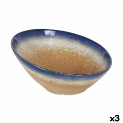 Bowl Inde STONEWARE CARIBIAN 21 x 10 cm (3 Units)