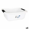 Washing-up Bowl Tontarelli Bella Rectangular 39 x 29,3 x 15 cm (6 Units)