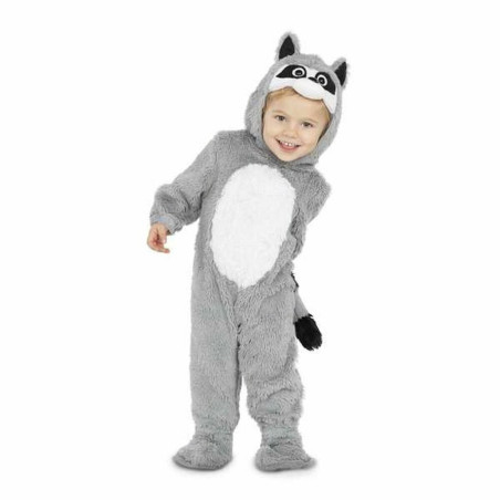 Costume for Babies My Other Me Racoon Grey (3 Pieces)