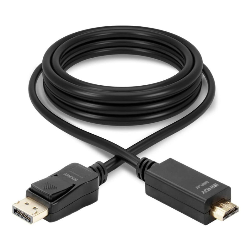 HDMI to DVI adapter LINDY 36920 Black