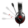 Headphone with Microphone Spirit of Gamer Pro H3 Orange Black/Orange