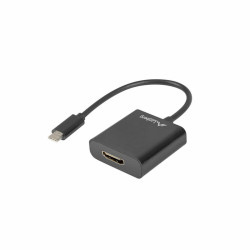 USB C to VGA Adapter Lanberg AD-UC-HD-01 Black