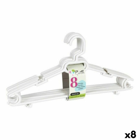 Hangers Ruth Dem Ruth Plastic 8 Pieces 43 x 22 x 6 cm (8 Units)