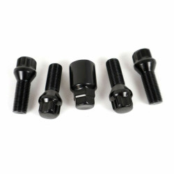 Anti-Theft Screws OMP OMPS09811201 M12 x 1,25 4 uds Black