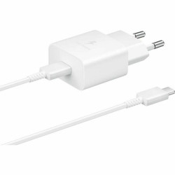 Wall Charger + USB C Cable Samsung EP-T1510XWE White 15 W