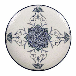 Flat Plate La Mediterránea Rosetta Porcelain (6 Units)