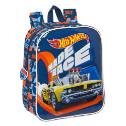 Child bag Hot Wheels Speed club Orange Navy Blue (22 x 27 x 10 cm)