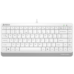 Keyboard A4 Tech A4TKLA47119 QWERTY White English