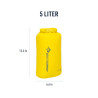 Waterproof Sports Dry Bag Sea to Summit Lightweight 5 L Yellow