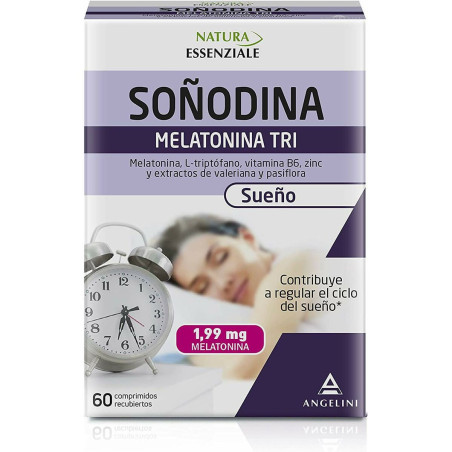 Insomnia supplement Natura Essenziale Soñodina Calm Melatonin 60 Units