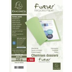 Subfolder Exacompta Forever Cream A4 100 Pieces