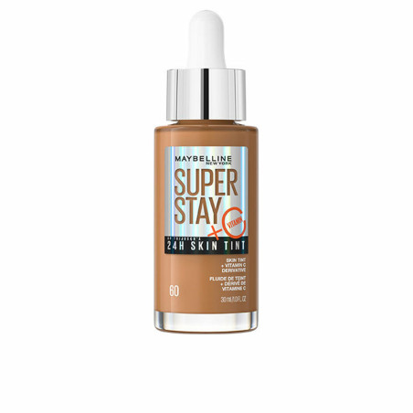 Liquid Make Up Base Maybelline Super Stay Skin Tint Vitamin C Nº 60 30 ml