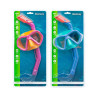 Snorkel Goggles and Tube for Children Bestway Blue Fuchsia Multicolour