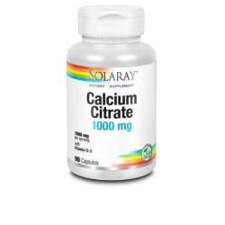 Calcium Citrate with Vitamin D3 Solaray (90 uds)