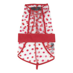 Dog raincoat Minnie Mouse Red