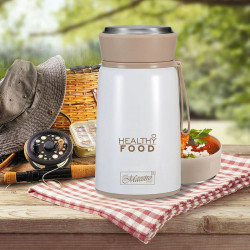 Thermos Feel Maestro White Stainless steel Plastic 800 ml